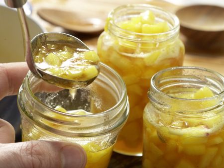 Pfirsichmarmelade Zubereitung Schritt 8 Pfirsichmarmelade Zubereitung Schritt 8