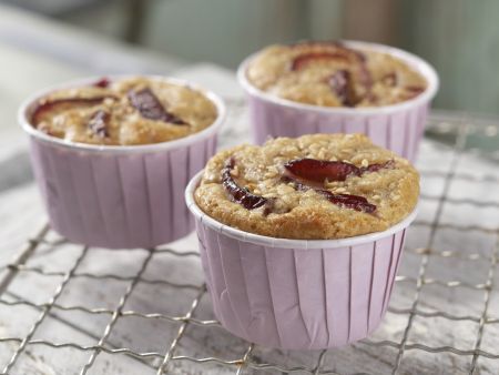 Pflaumen-Muffins Zubereitung Schritt 6 Pflaumen-Muffins Zubereitung Schritt 6