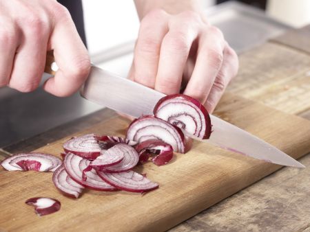 Pikant gefüllte Bananenblütenblätter Zubereitung Schritt 2 Pikant gefüllte Bananenblütenblätter Zubereitung Schritt 2