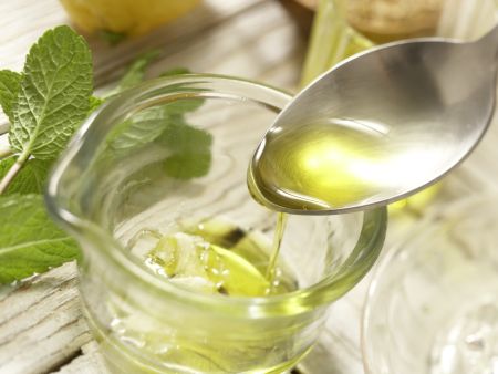 Pita-Ecken mit Erbsen-Dip Zubereitung Schritt 1 Pita-Ecken mit Erbsen-Dip Zubereitung Schritt 1