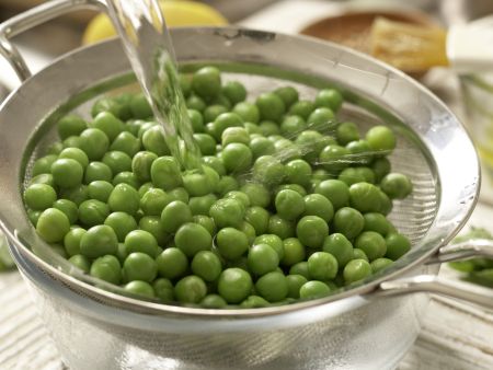 Pita-Ecken mit Erbsen-Dip Zubereitung Schritt 4 Pita-Ecken mit Erbsen-Dip Zubereitung Schritt 4