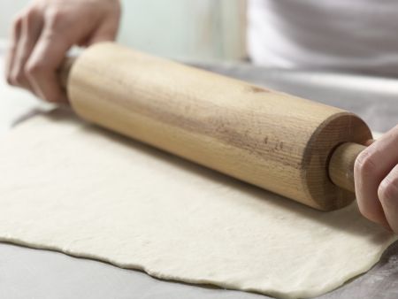 Pizzaschnecken Zubereitung Schritt 4 Pizzaschnecken Zubereitung Schritt 4