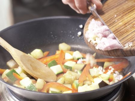 Provenzalisches Gemüse-Omelett Zubereitung Schritt 5 Provenzalisches Gemüse-Omelett Zubereitung Schritt 5