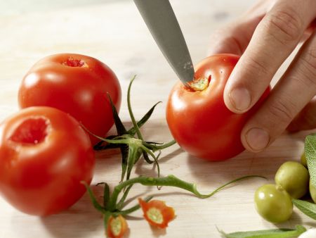 Provenzalisches Hähnchen Zubereitung Schritt 1 Provenzalisches Hähnchen Zubereitung Schritt 1