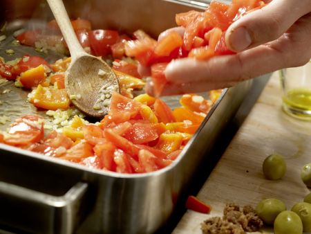 Provenzalisches Hähnchen Zubereitung Schritt 8 Provenzalisches Hähnchen Zubereitung Schritt 8