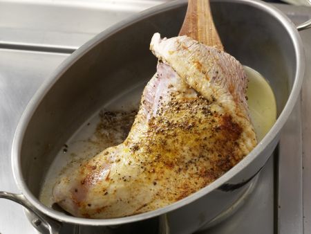 Putenbraten mit Gemüsepüree Zubereitung Schritt 5 Putenbraten mit Gemüsepüree Zubereitung Schritt 5