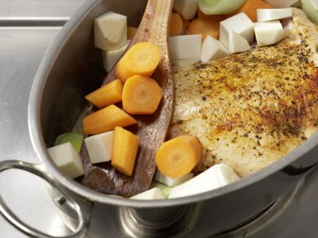 Putenbraten mit Gemüsepüree Zubereitung Schritt 6 Putenbraten mit Gemüsepüree Zubereitung Schritt 6