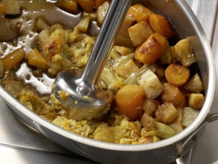 Putenbraten mit Gemüsepüree Zubereitung Schritt 9 Putenbraten mit Gemüsepüree Zubereitung Schritt 9