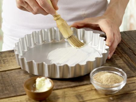 Reis-Rhabarber-Tarte Zubereitung Schritt 4 Reis-Rhabarber-Tarte Zubereitung Schritt 4