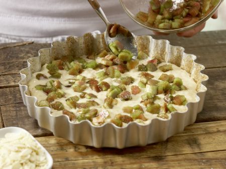 Reis-Rhabarber-Tarte Zubereitung Schritt 8 Reis-Rhabarber-Tarte Zubereitung Schritt 8