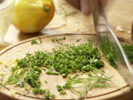 Risotto mit geräuchertem Heilbutt Zubereitung Schritt 9 Risotto mit geräuchertem Heilbutt Zubereitung Schritt 9