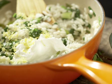 Risotto mit Spinat Zubereitung Schritt 10 Risotto mit Spinat Zubereitung Schritt 10