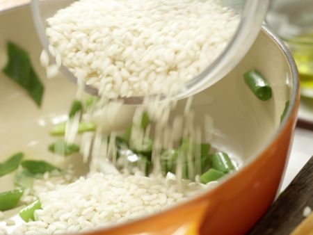 Risotto mit Spinat Zubereitung Schritt 5 Risotto mit Spinat Zubereitung Schritt 5