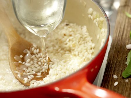 Risotto mit Tintenfisch Zubereitung Schritt 6 Risotto mit Tintenfisch Zubereitung Schritt 6