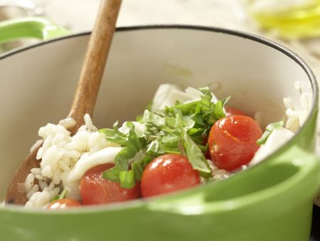 Risotto mit Tomaten Zubereitung Schritt 10 Risotto mit Tomaten Zubereitung Schritt 10