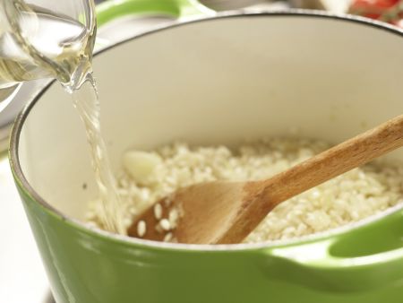 Risotto mit Tomaten Zubereitung Schritt 5 Risotto mit Tomaten Zubereitung Schritt 5
