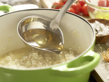Risotto mit Tomaten Zubereitung Schritt 6 Risotto mit Tomaten Zubereitung Schritt 6
