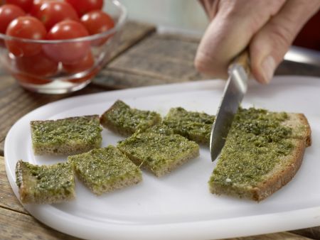 Rot-weiße Spieße Zubereitung Schritt 3 Rot-weiße Spieße Zubereitung Schritt 3