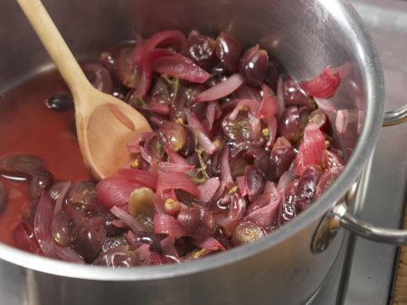 Rotes Trauben-Chutney Zubereitung Schritt 5 Rotes Trauben-Chutney Zubereitung Schritt 5
