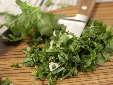 Rucola-Cremesuppe Zubereitung Schritt 4 Rucola-Cremesuppe Zubereitung Schritt 4