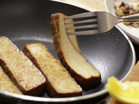 Salat mit Karamellnüssen Zubereitung Schritt 7 Salat mit Karamellnüssen Zubereitung Schritt 7