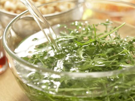 Salat von weißen Bohnen Zubereitung Schritt 10 Salat von weißen Bohnen Zubereitung Schritt 10