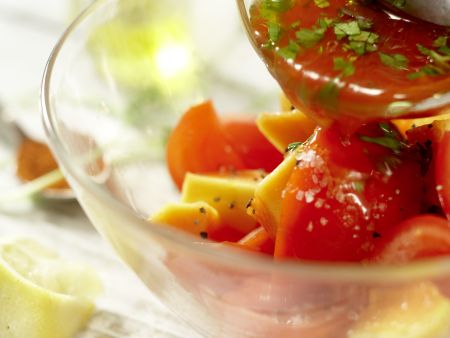 Scharfer Steaksalat Zubereitung Schritt 5 Scharfer Steaksalat Zubereitung Schritt 5