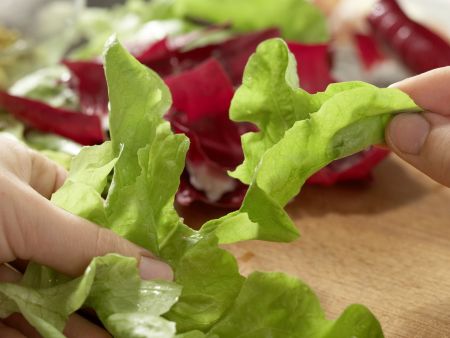 Schinken-Käse-Salat Zubereitung Schritt 6 Schinken-Käse-Salat Zubereitung Schritt 6