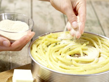Schinken-Nudel-Torte Zubereitung Schritt 10 Schinken-Nudel-Torte Zubereitung Schritt 10
