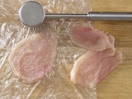 Schnelle Hähnchenschnitzel Zubereitung Schritt 3 Schnelle Hähnchenschnitzel Zubereitung Schritt 3