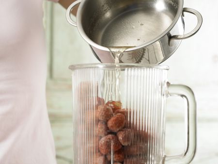 Schnelles Erdbeersorbet Zubereitung Schritt 3 Schnelles Erdbeersorbet Zubereitung Schritt 3