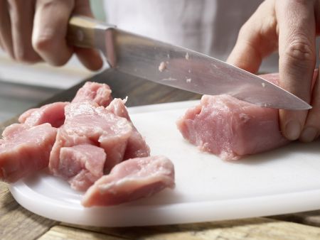 Schweinefiletspieße Zubereitung Schritt 1 Schweinefiletspieße Zubereitung Schritt 1