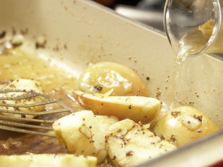 Schweinerückenbraten Zubereitung Schritt 9 Schweinerückenbraten Zubereitung Schritt 9