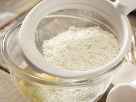 Sesampfannkuchen mit Pilzen Zubereitung Schritt 1 Sesampfannkuchen mit Pilzen Zubereitung Schritt 1