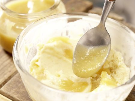 Soja-Quitten-Eis Zubereitung Schritt 9 Soja-Quitten-Eis Zubereitung Schritt 9