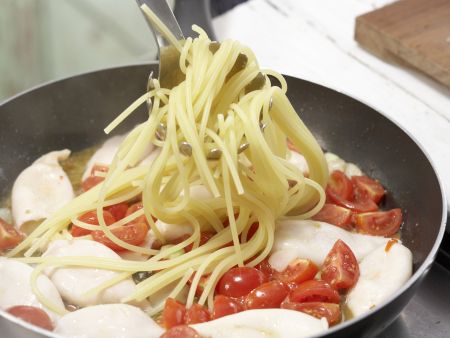 Spaghetti mit Calamaretti Zubereitung Schritt 8 Spaghetti mit Calamaretti Zubereitung Schritt 8