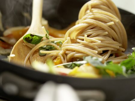 Spaghetti mit Paprika Zubereitung Schritt 8 Spaghetti mit Paprika Zubereitung Schritt 8