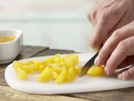 Spinat-Aprikosen-Gemüse Zubereitung Schritt 3 Spinat-Aprikosen-Gemüse Zubereitung Schritt 3