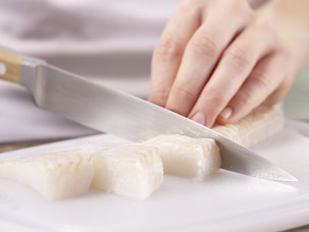 Sprossenpfanne mit Heilbutt Zubereitung Schritt 5 Sprossenpfanne mit Heilbutt Zubereitung Schritt 5