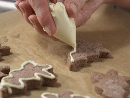 Tannenbäume mit Schokoschnee Zubereitung Schritt 7 Tannenbäume mit Schokoschnee Zubereitung Schritt 7