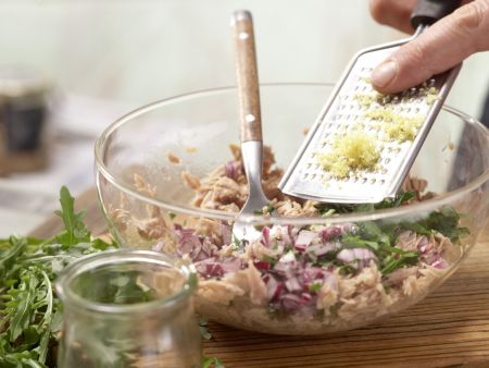 Thunfisch-Zitronen-Pasta Zubereitung Schritt 5 Thunfisch-Zitronen-Pasta Zubereitung Schritt 5