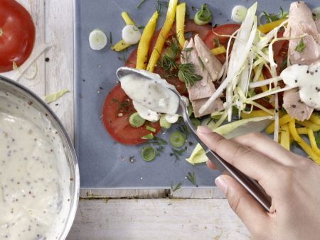 Thunfischsalat Zubereitung Schritt 4 Thunfischsalat Zubereitung Schritt 4