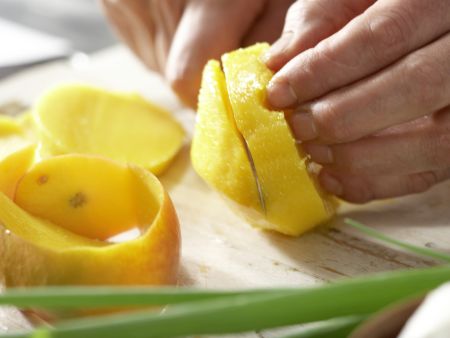 Tomaten-Mango-Salat Zubereitung Schritt 4 Tomaten-Mango-Salat Zubereitung Schritt 4