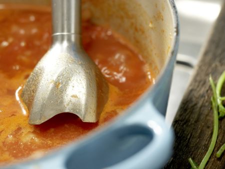 Tomatensuppe – smarter Zubereitung Schritt 8 Tomatensuppe – smarter Zubereitung Schritt 8