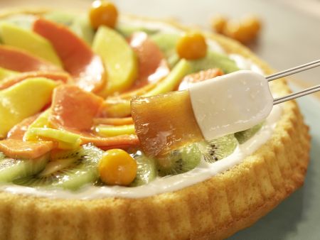 Tropischer Obstkuchen Zubereitung Schritt 9 Tropischer Obstkuchen Zubereitung Schritt 9