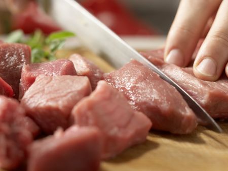 Türkische Fleischspieße Zubereitung Schritt 1 Türkische Fleischspieße Zubereitung Schritt 1