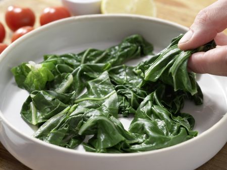 Überbackener Mangold Zubereitung Schritt 2 Überbackener Mangold Zubereitung Schritt 2