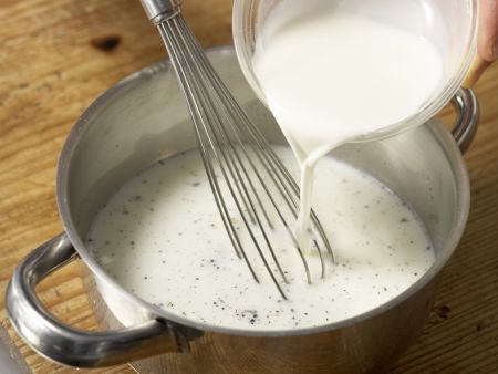 Vanillesauce – smarter Zubereitung Schritt 4 Vanillesauce – smarter Zubereitung Schritt 4