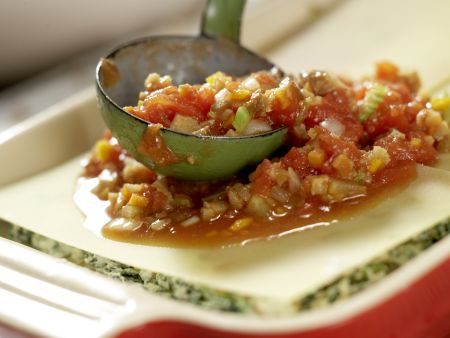 Vegetarische Lasagne – smarter Zubereitung Schritt 9 Vegetarische Lasagne – smarter Zubereitung Schritt 9