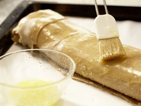 Vollkorn-Topfenstrudel Zubereitung Schritt 11 Vollkorn-Topfenstrudel Zubereitung Schritt 11